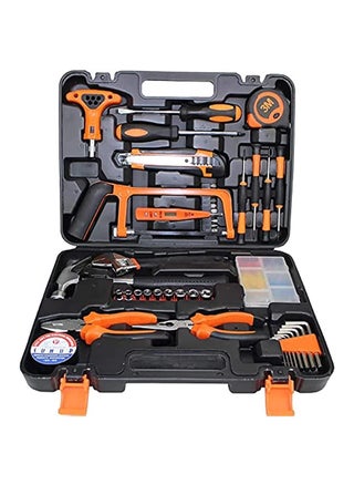 82 piece tool kit, regular household car repair manual tool kit, with plastic tool box storage box socket and socket wrench kit - an excellent gift for beginners and college students - pzsku/ZA50CD587FDB0EF14740DZ/45/1744623834/7519ad7d-f758-4fe5-80f4-1c31c1f56e09