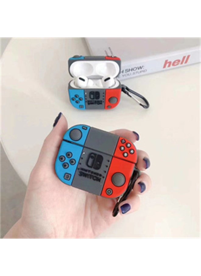 Generic - AirPods 4Th Generation Cartoon Silicone Soft Protective Cover Suitable For Apple Wireless Bluetooth Headphone Case Hot Sale In Foreign Trade-Color:Q25 Model (with Hook)-Applicable Models:Airpods 4 (2024 Version) - Image 1