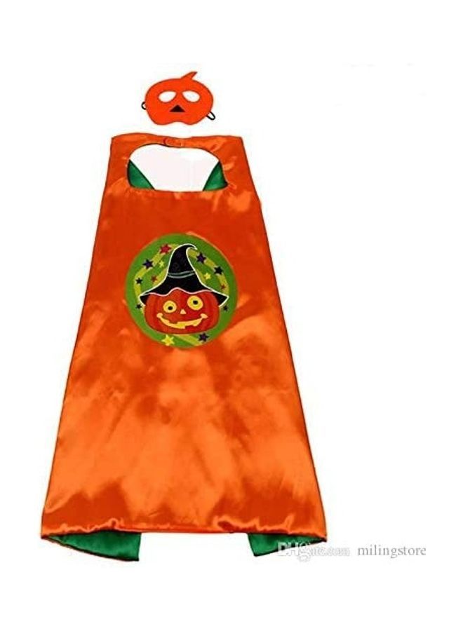 NIBEMINENT Double Sided Costume Cape And Mask Set