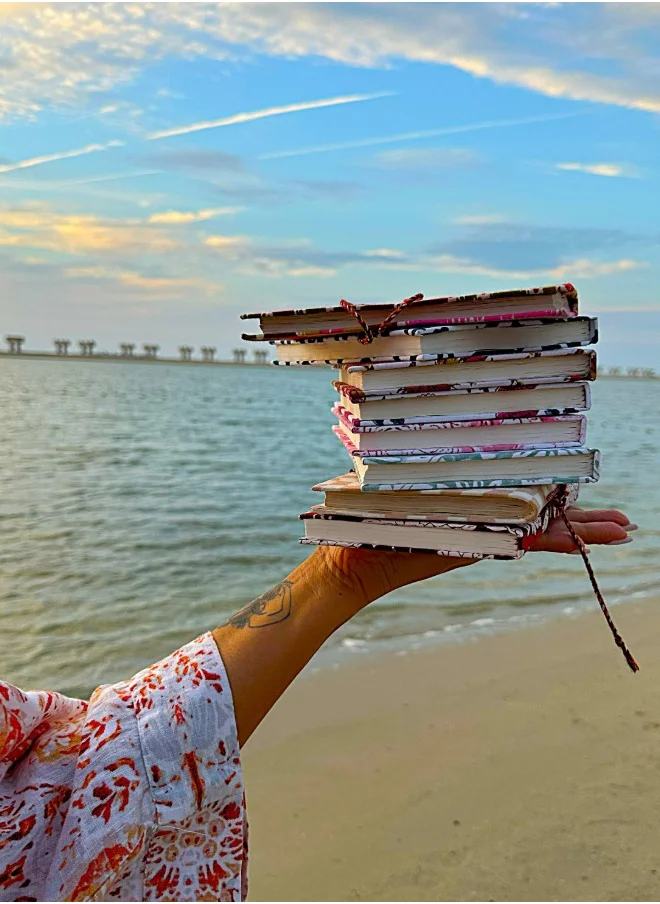 تحفة لوكس Eve Handmade Block Printed Diary