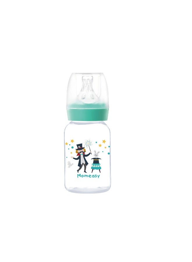Momeasy Standard Feeding Bottle – 4oz / 120ml 44611 Green - Image 1