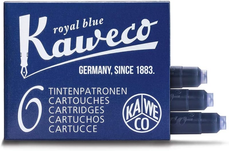 Kaweco Kaweco Fountain Pen Ink Cartridges short Royal Blue Blue 30 pc  - Image 2