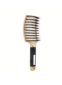 ORiTi Large Curved Detangling Hair Brush Scalp Massage Hair Brush Hollow Out Hair Styling Comb  - Image 5