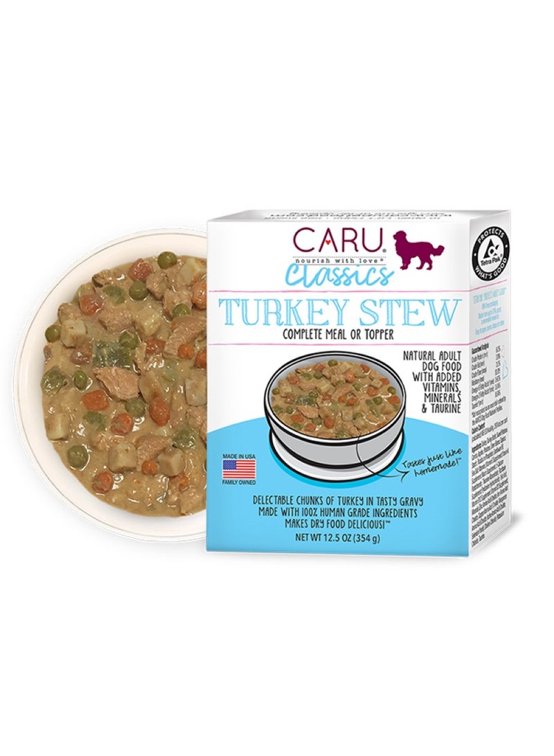 CARU Classics Turkey Stews Dog Wet Food 354 G - Image 2
