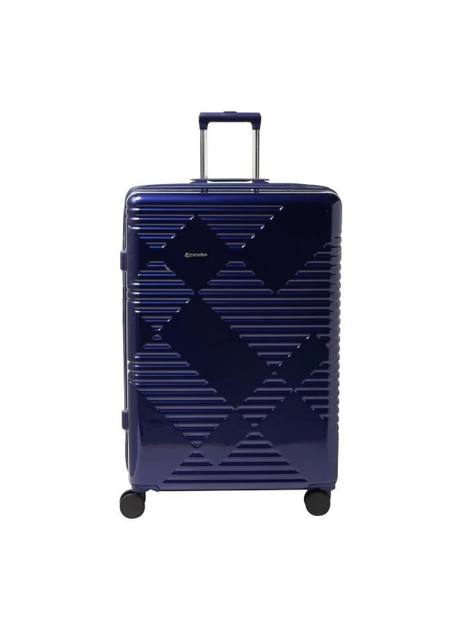 Echolac Extravagant 82 cm Hardcase Expandable 4 Double Wheel Check-In Luggage Trolley - Blue - Image 1
