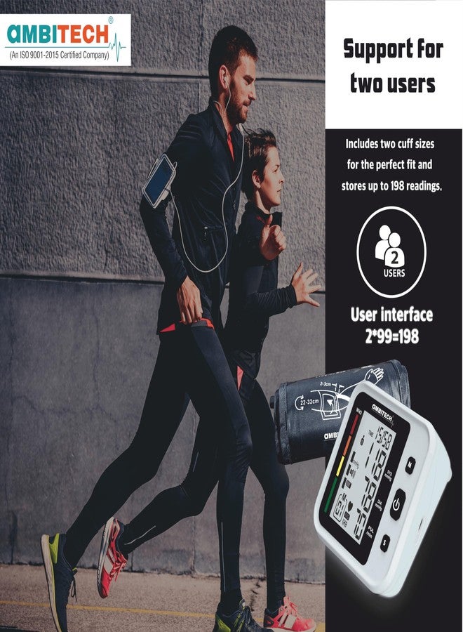 AmbiTech Bp-05 Digital Blood Pressure Monitor with 2-Year Warranty USB Port - Image 5