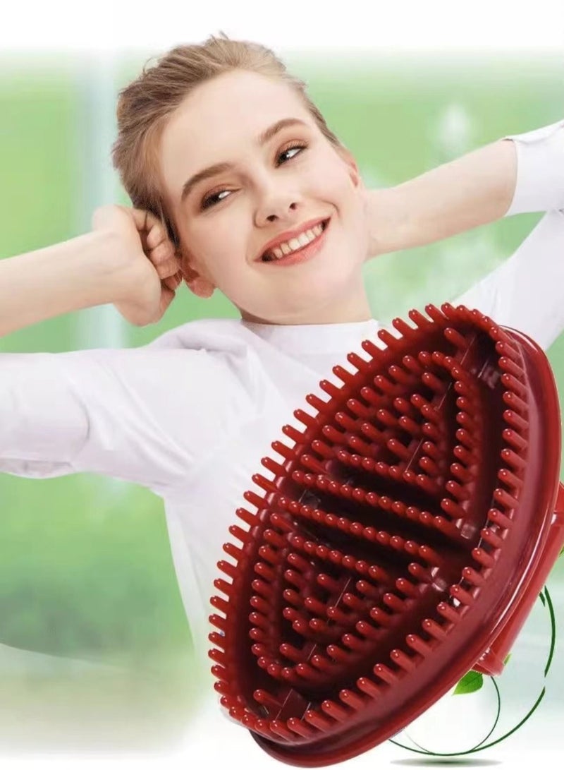 Heeta Hair and scalp massagers, shower brushes improve blood circulation, disperse fat deposits, body massagers, exfoliating, - Image 1