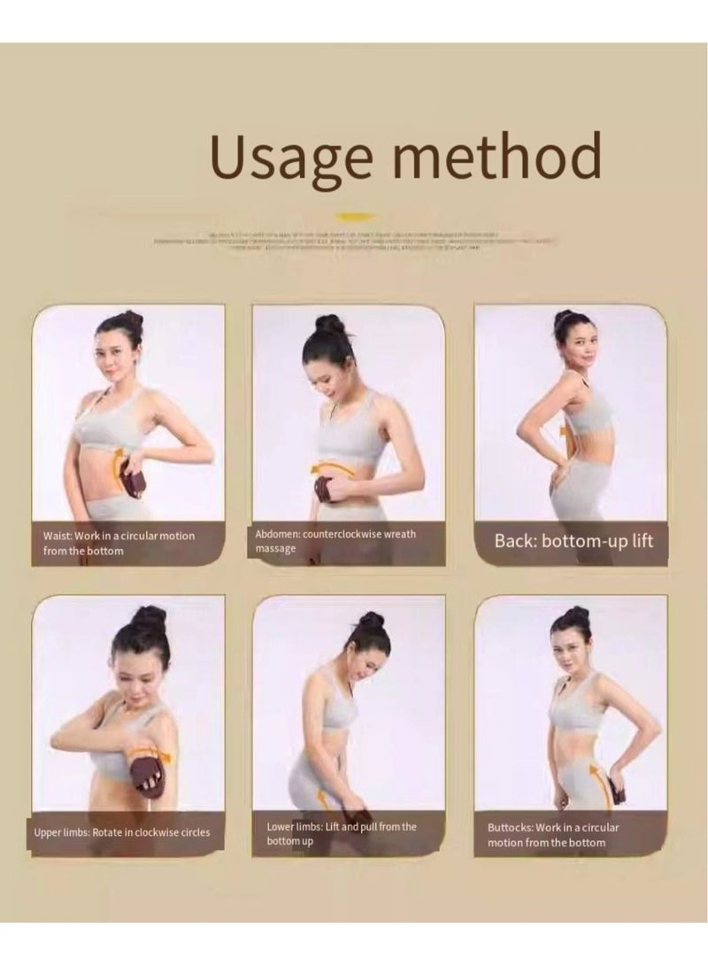 Heeta Hair and scalp massagers, shower brushes improve blood circulation, disperse fat deposits, body massagers, exfoliating, - Image 4