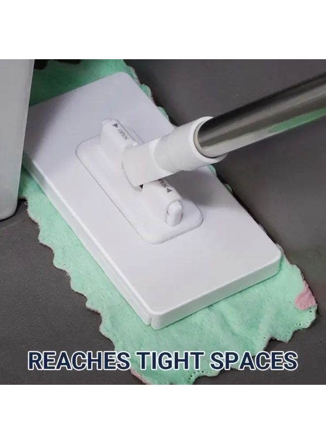 1pc Hands Free Mop Set for Household Dust Kitchen Window Floor Cleaning - Image 4