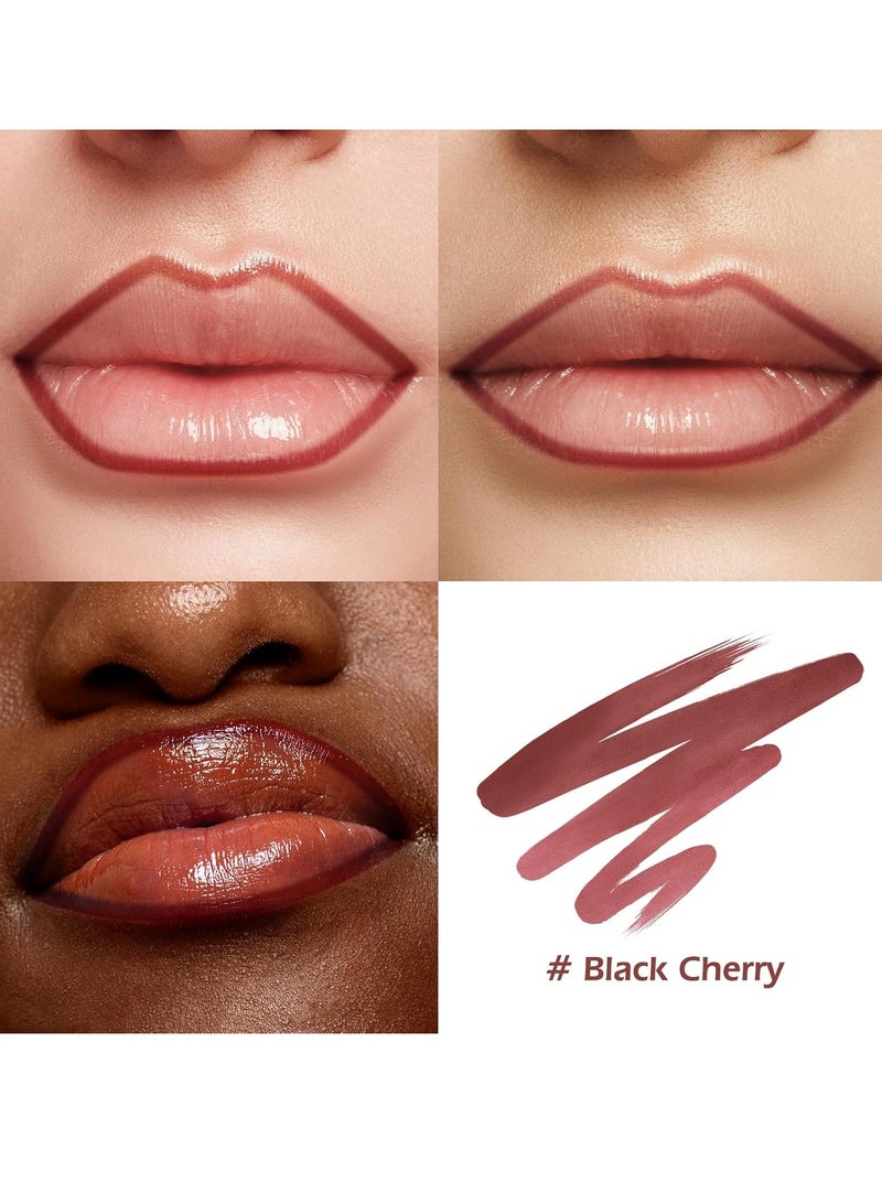 KIMUSE KIMUSE Peel Off Lip Liner Stain, Long Lasting Lip Tint Stain Peel Off, Waterproof, Transfer-Proof, Highly Pigmented Color Peel Off Lip Stain Liner, Matte Finish  - Image 3