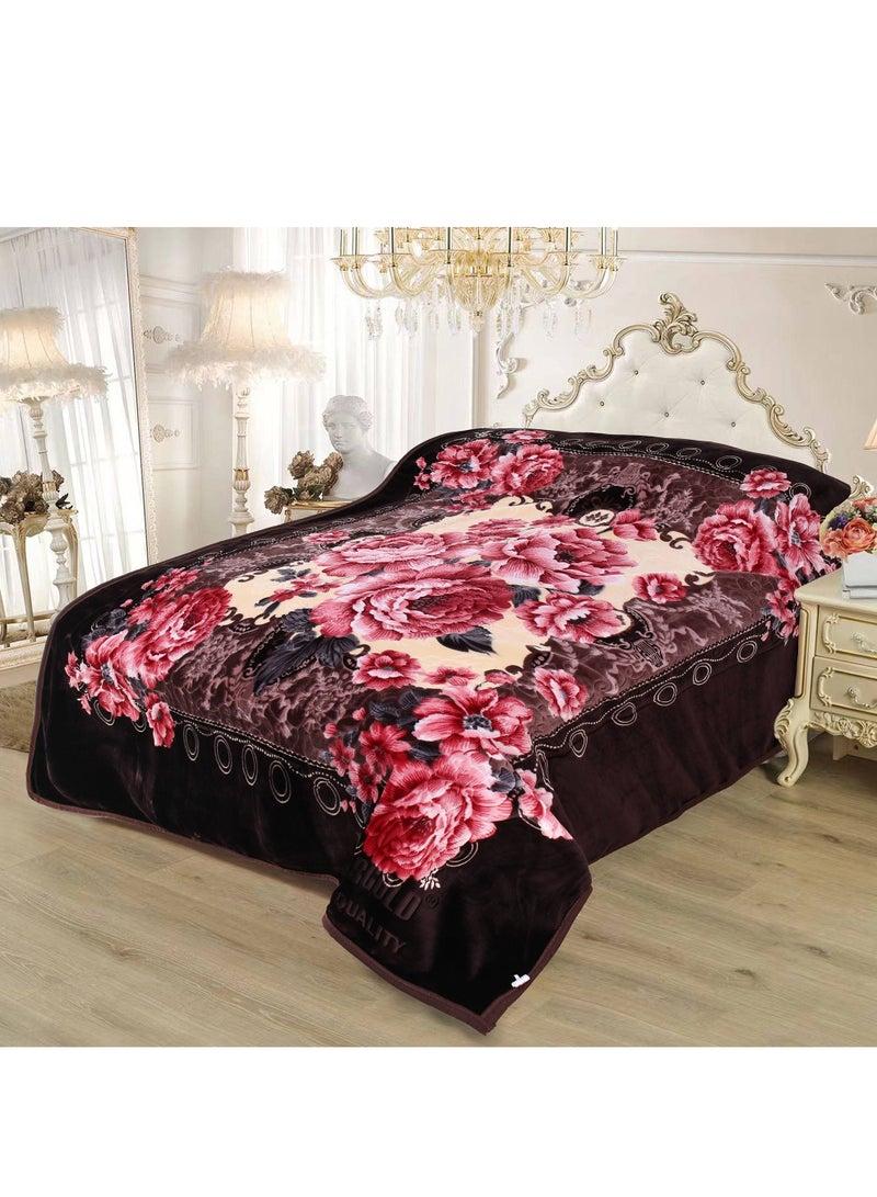 Stargold Double Ply Premium Korea Quality Blanket Made by 100% Polyester SPUN YARN Obtained from Virgin Polyester Which is Suitable for winter and Rainy Season  - Image 1