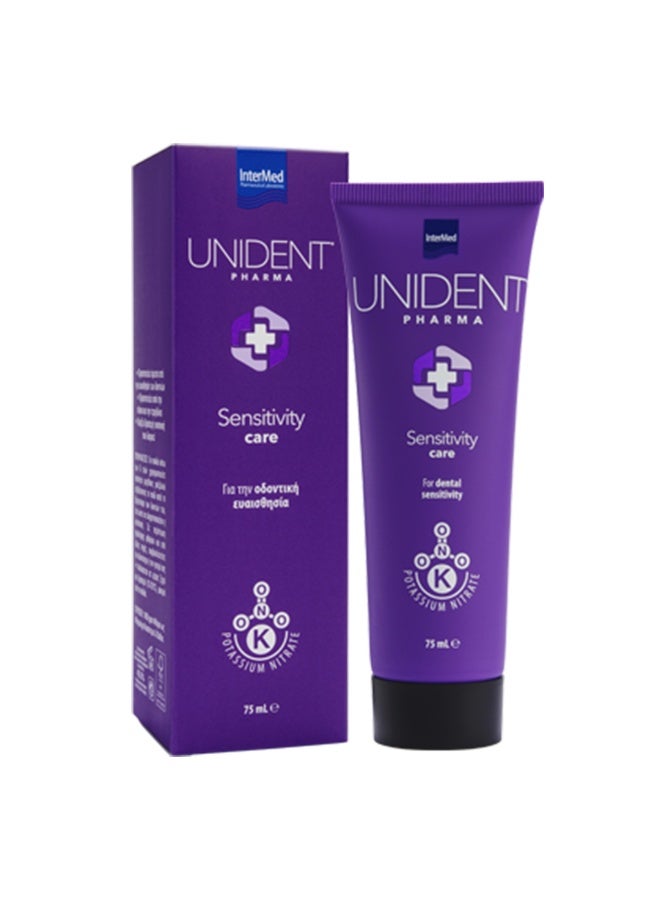 InterMed Unident Pharma Sensitivity Care Toothpaste 75ml