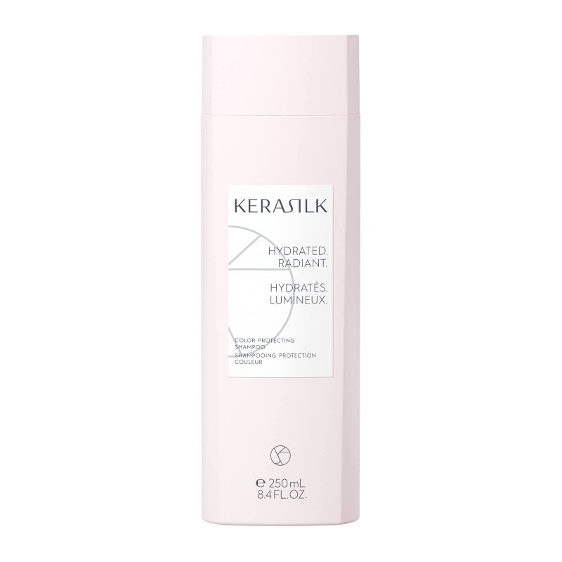 KERASILK Color Protecting Shampoo | Prevents Premature Color Fading |Provides Hydration & Enhances Shine | For Color Treated & Lightened Hair | Ideal For All Hair Types & Textures | 250 ml - Image 1