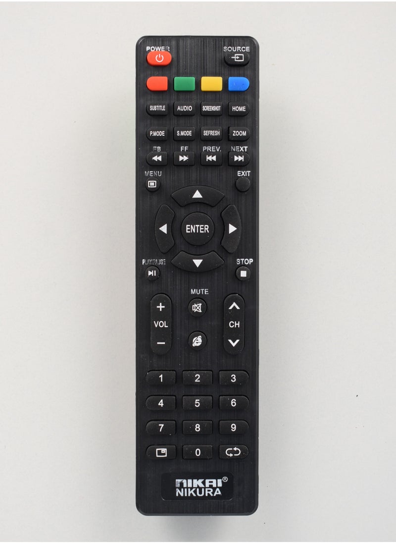 Remote Controls Replacement Remote Control for NIKAI  IKON GEEPAS  Smart TV Upgraded Infrared Remote Control  - Image 1