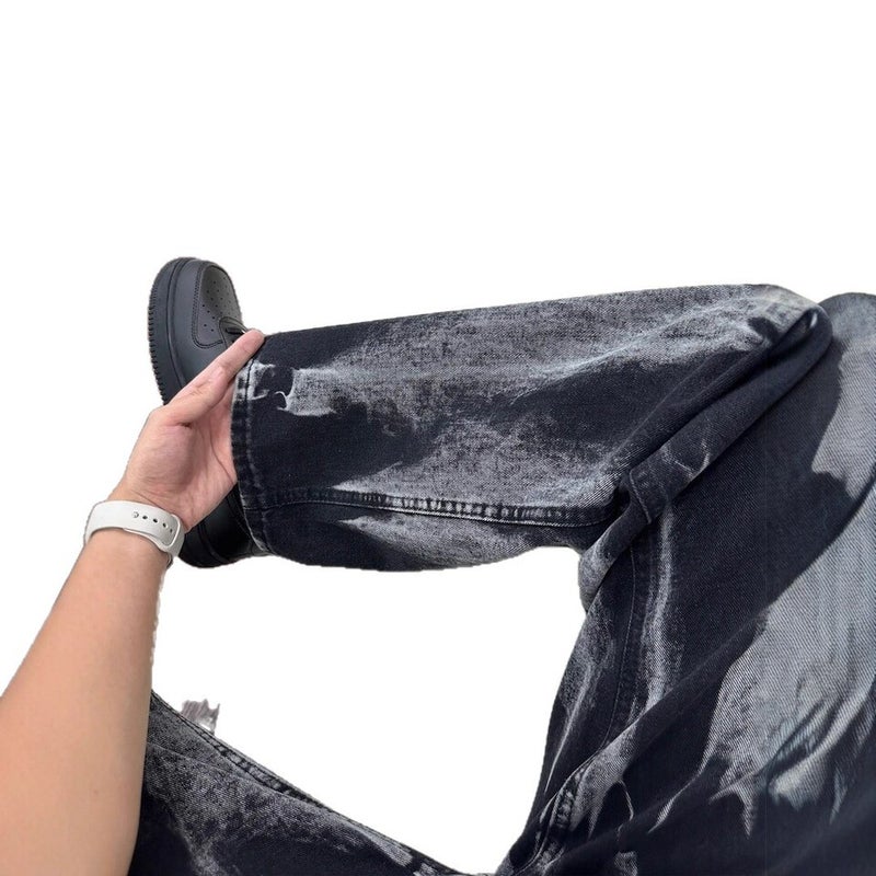 Unisex Casual Daily Denim Jeans - Image 5