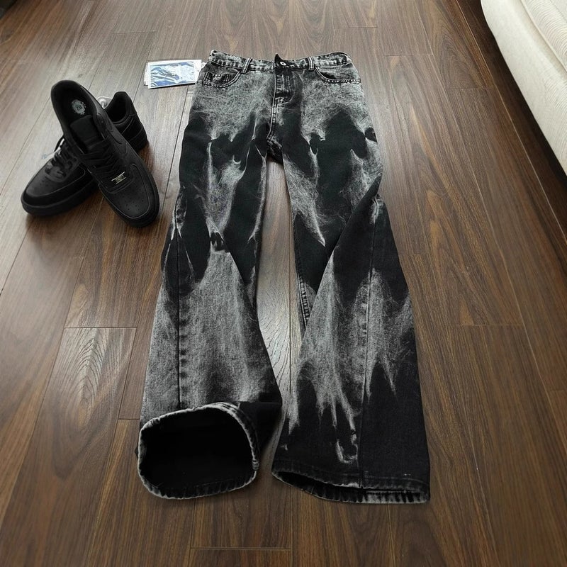 Unisex Casual Daily Denim Jeans - Image 1
