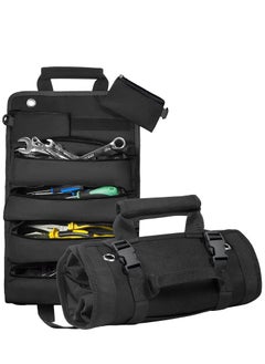 KASTWAVE Tool Bag Organizer with Detachable Pouches Heavy Duty Roll Up Tool Bag: Includes 6 Tool Pouches - Ideal Gifts for Mechanics, Electricians, and Hobbyists  - Image 1