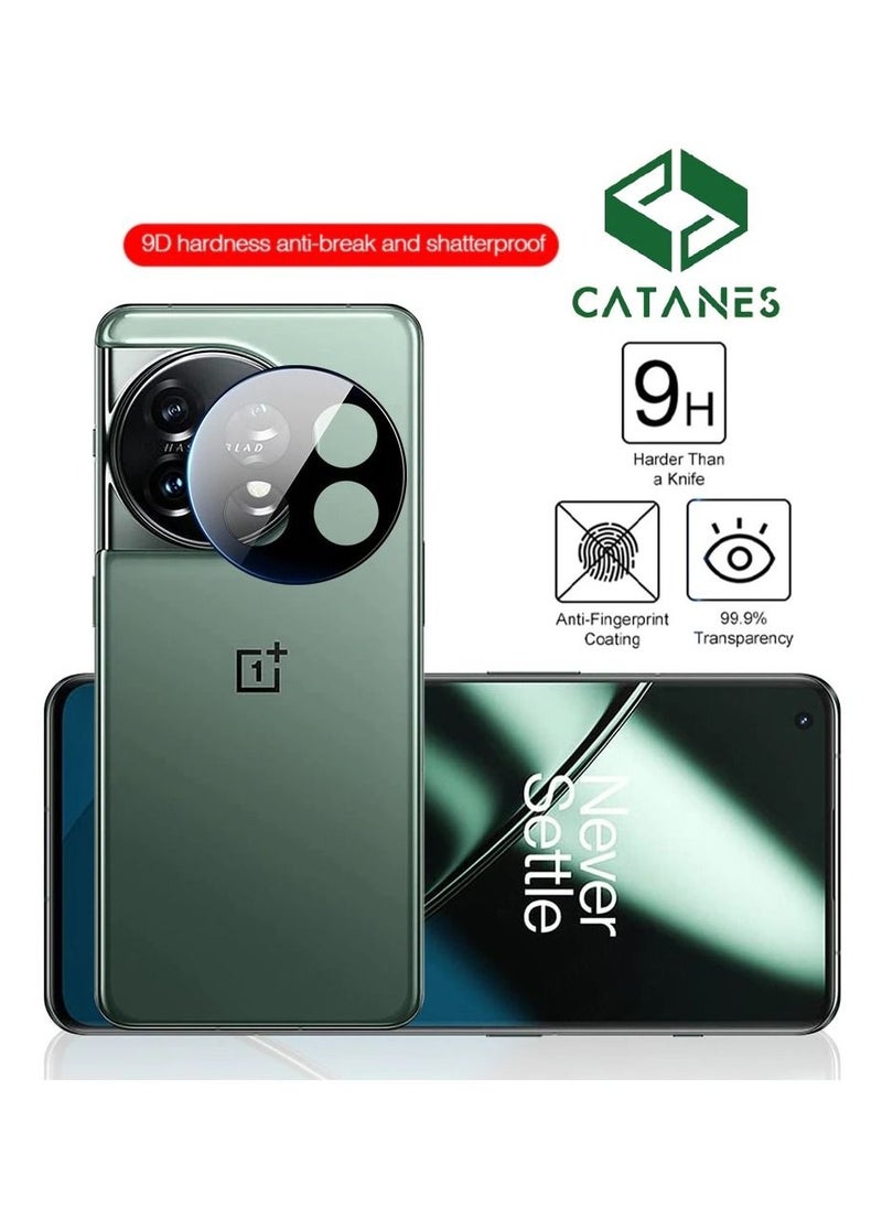 CATANES - OnePlus 11 Camera Lens Protector 2-Pack 9H Tempered Glass 3D Anti-Scratch Case Friendly Shatterproof - Image 1