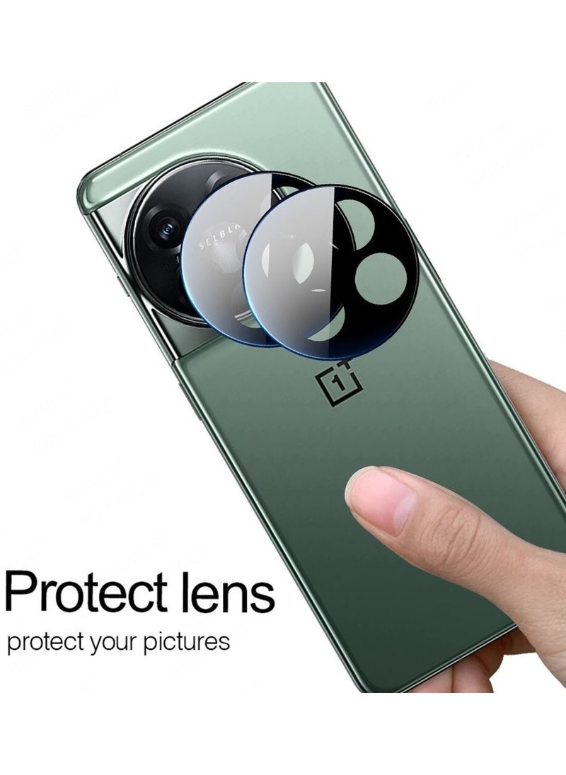 CATANES - OnePlus 11 Camera Lens Protector 2-Pack 9H Tempered Glass 3D Anti-Scratch Case Friendly Shatterproof - Image 1