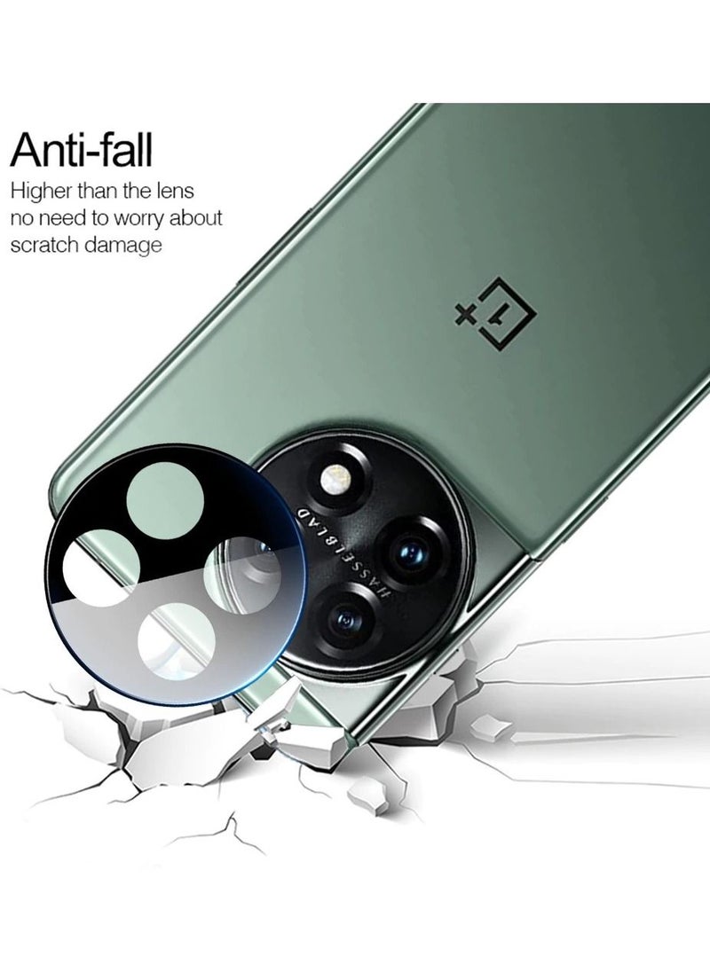 CATANES - OnePlus 11 Camera Lens Protector 2-Pack 9H Tempered Glass 3D Anti-Scratch Case Friendly Shatterproof - Image 1