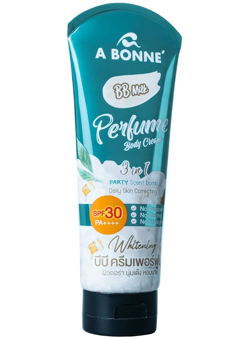 BB Milk Body Cream 3 In 1  SPF30 PA++++ 200 ml