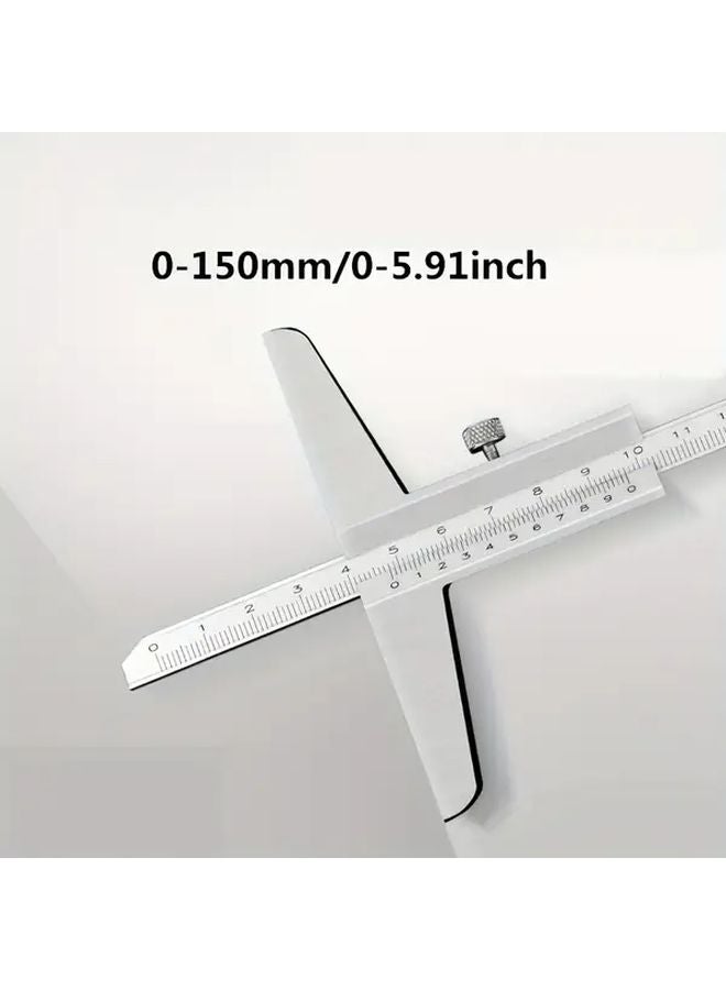 Industrial Precision Depth Gauge 0 150mm 0 01mm Accuracy Aluminum Alloy Tool - Image 1