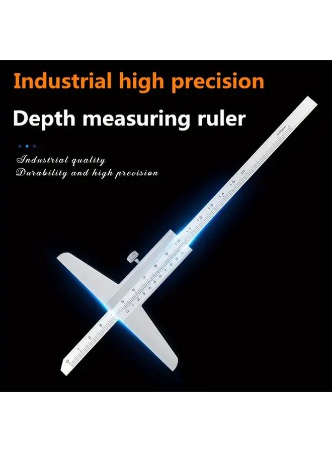 Industrial Precision Depth Gauge 0 150mm 0 01mm Accuracy Aluminum Alloy Tool - Image 2