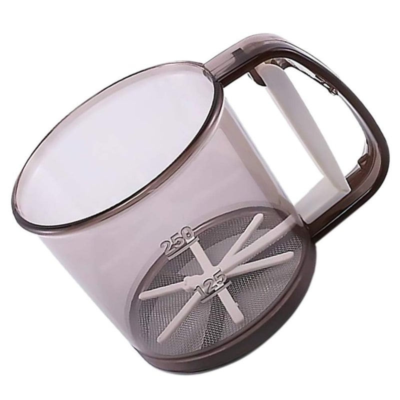 bosig Flour Filter Cup Professional Round Flour Sieve Strainer with HandleSugar Filter Mesh Powder Cake Baking Tools Kitchen Supplies SifterStainless Steel Sugar Salt Pepper Powder Sifter - Image 1