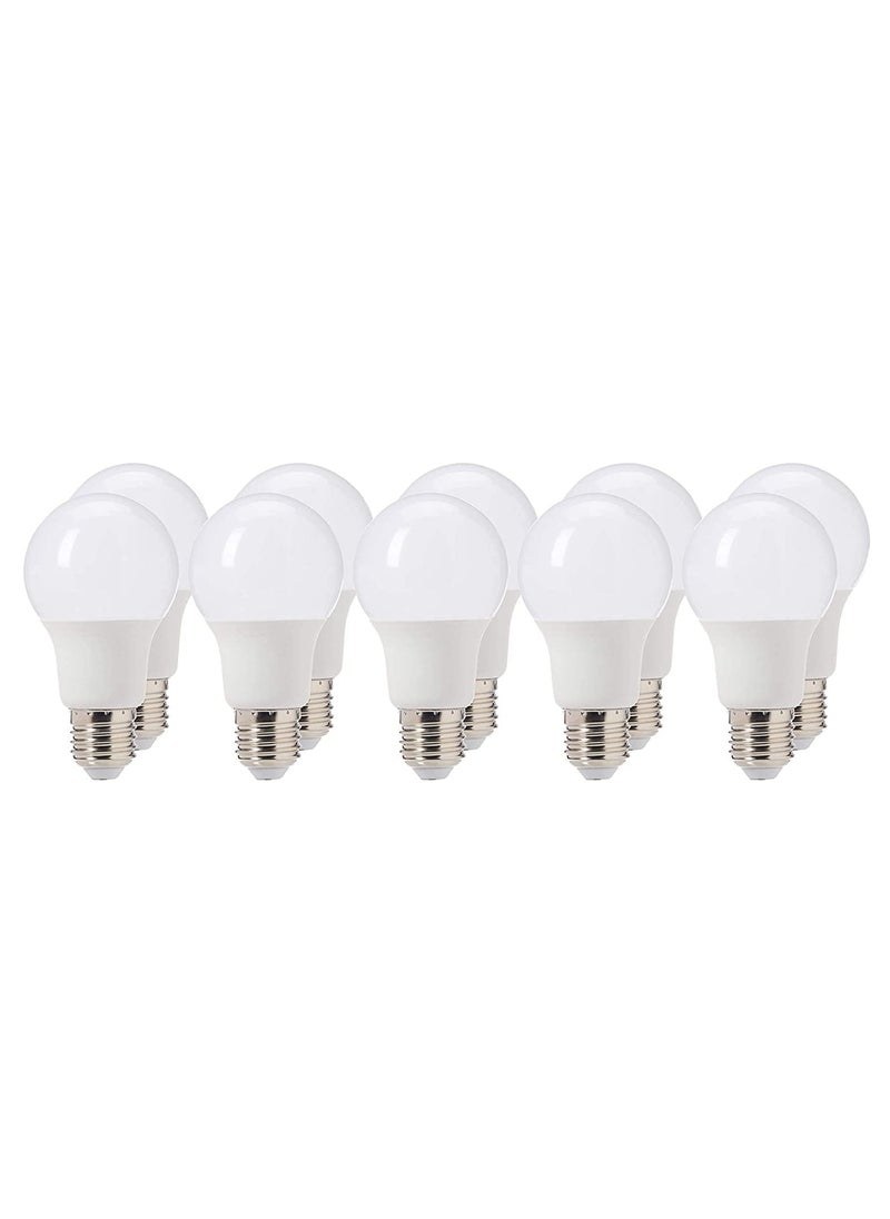 TC 10 Pieces/Pack A60 9W E27 Edison Screw Type Warm white 3000K LED Power Saving Plastic-coated Aluminum Round Lamp Bulb Light 720-810LM 170-250V 50-60HZ - pzsku/ZA50DD085447CBDBAD934Z/45/_/1719475920/0f4d0a37-4e38-45b9-8359-99af30627017