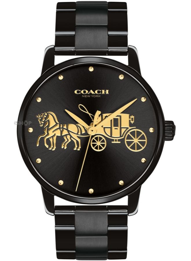 COACH - Men's Multicolour Dial Analog Quartz Watch 36 mm -  14502925 - Image 1