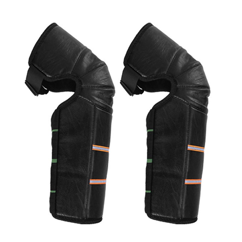 Motorcycle Knee Pads Windproof Winter Warm Fleece Lined Knee Pads Protector for Cycling Skiing Snowboarding - Image 1