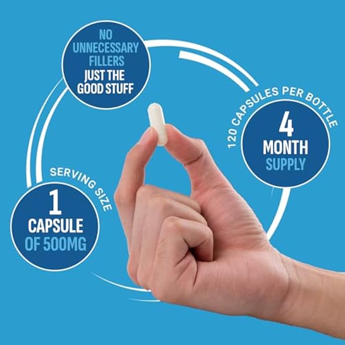 Purely Optimal Magnesium Complex - 6 Forms Magnesium Glycinate, Citrate & Malate - Sleep Support, Stress Relief, Muscles, Heart Health & Relaxation - Magnesium Supplement for Women & Men, 120 Caps - Image 3