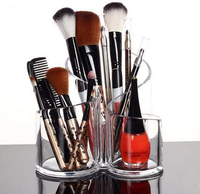 Meetzone Acrylic Transparent Cosmetic Makeup Organizer Lipstick Holder Display Stand Nail Polish Eyebrow Pencil Storage Box - Image 3