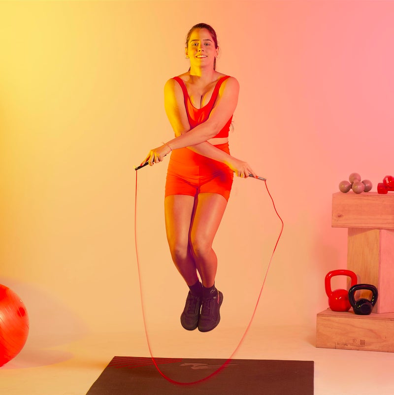 Elite Jumps Freestyle PVC Jump Rope Bundle - Premium Quality Adult Jump Ropes for Fitness - Lightweight Cardio Skipping Jump Rope for Exercise and Training - Unbreakable Grip Tape Handles - Image 5