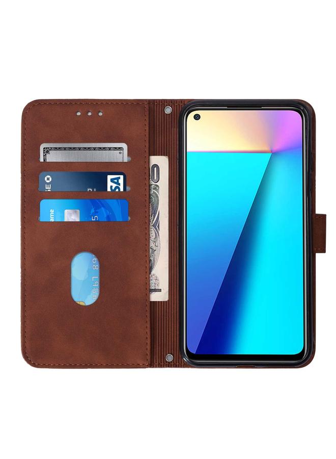 اس-توب جراب هاتف Infinix X690 Note 7 Crossbody مصنوع من الجلد المنقوش ثلاثي الأبعاد - Image 3