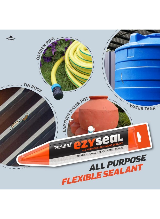 Pidilite Pidilite M-Seal Ezyseal All Purpose Elastomeric Sealant- For Fixing Cracks, Holes & Gaps at Home 85Gram  - Image 2