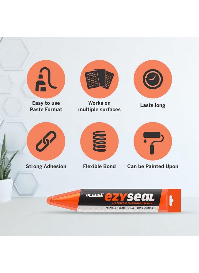 Pidilite M-Seal Ezyseal All Purpose Elastomeric Sealant- For Fixing Cracks, Holes & Gaps at Home 85Gram - pzsku/ZA50E2AB0C3E2B1B16E80Z/45/_/1740982900/cf6c9a04-983c-48e0-b650-a0aeb0e29478