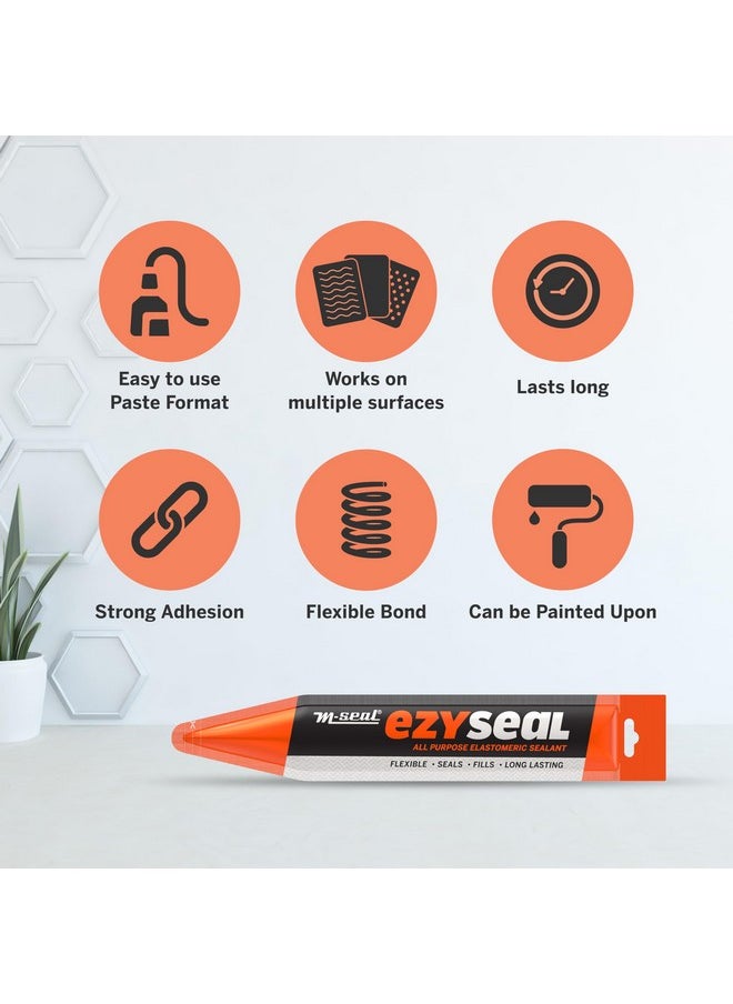 Pidilite Pidilite M-Seal Ezyseal All Purpose Elastomeric Sealant- For Fixing Cracks, Holes & Gaps at Home 85Gram  - Image 3