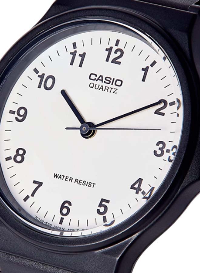 CASIO Men Water Resistant Analog Watch MQ-24-7BLDF - 39 mm - Black - Image 5