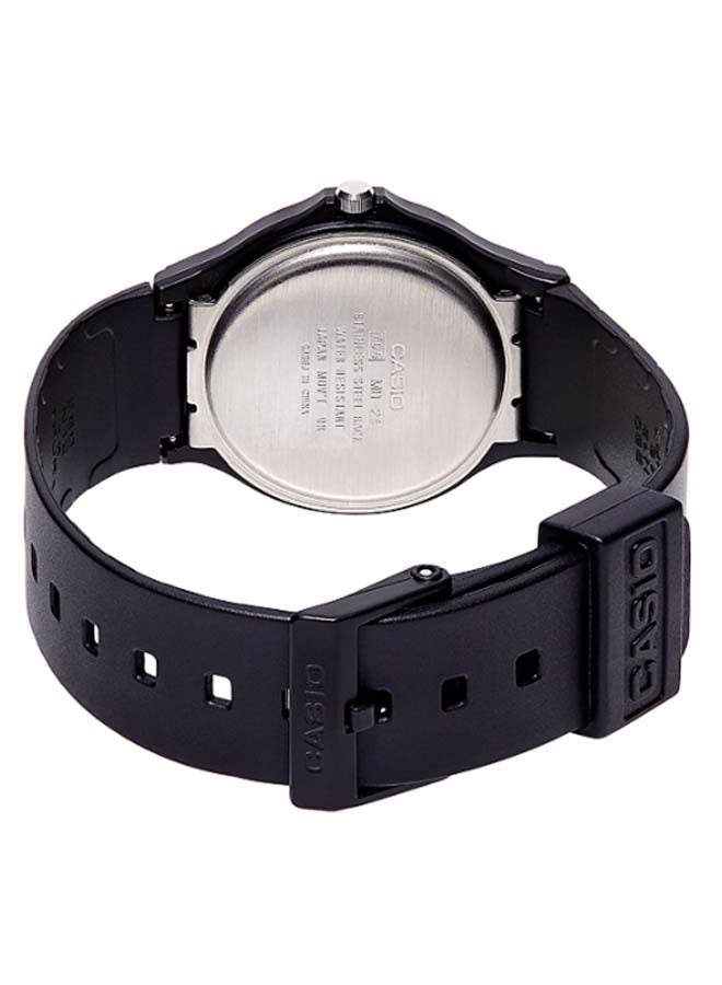 CASIO Men Water Resistant Analog Watch MQ-24-7BLDF - 39 mm - Black - Image 2