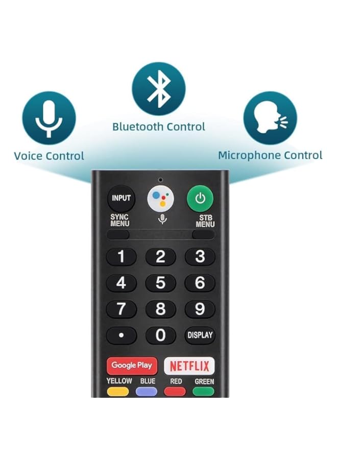 HuHa RMF-TX310U Voice Micphone Replacement Remote Control Applicable for Sony Smart TV and Sony Smart Android TVs,Sony 4K UHD Crystal HDR TV,Sony OLED Ultra HDTV, XBR KDL Series TV  - Image 2