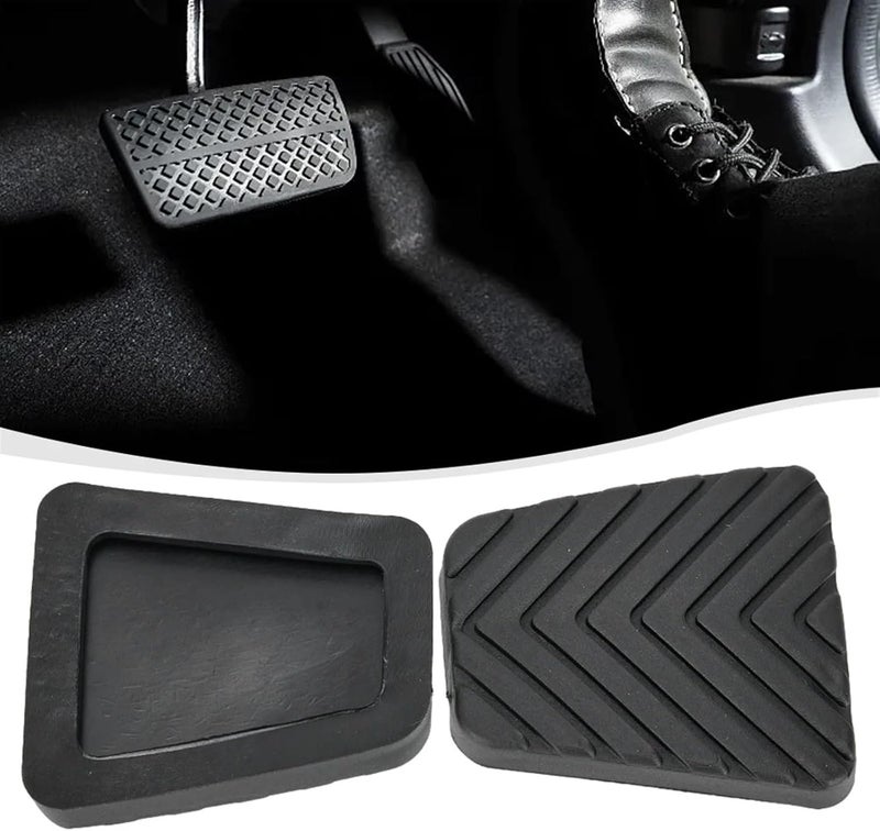 Wivplex Car Brake Clutch Pedal Rubber Pad Cover Set - Image 5