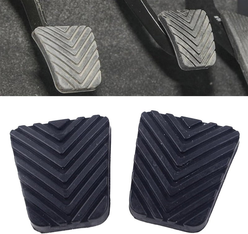 Wivplex Car Brake Clutch Pedal Rubber Pad Cover Set - Image 2