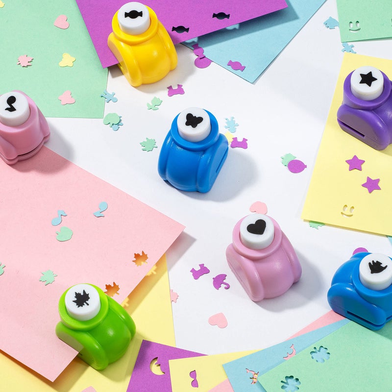 Manaloom Shape Paper Punch Set | School Scrapbooking Paper Punchers for Arts and Crafts | Hole Punch Shapes That Kids and Adults Adore | Premium Crafting Supplies Kit Includes 30 Paper Puncher Shapes (30 Pcs) - Image 3