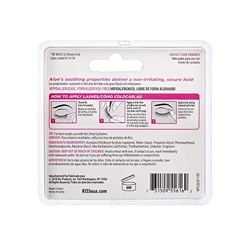 Kiss Strip Lash Adhesive Clear (4 Pack) - Image 3