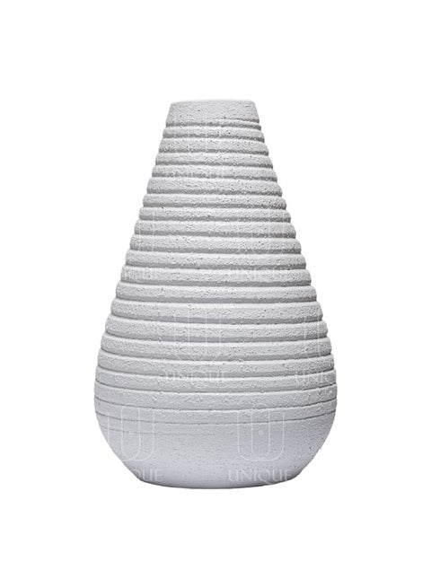 Atra Pottery Vase 26*18 cm -White