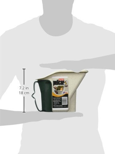 Wooster Brush Quart Pail 8619 Pelican Hand Held 1, Gray & Red - Image 3