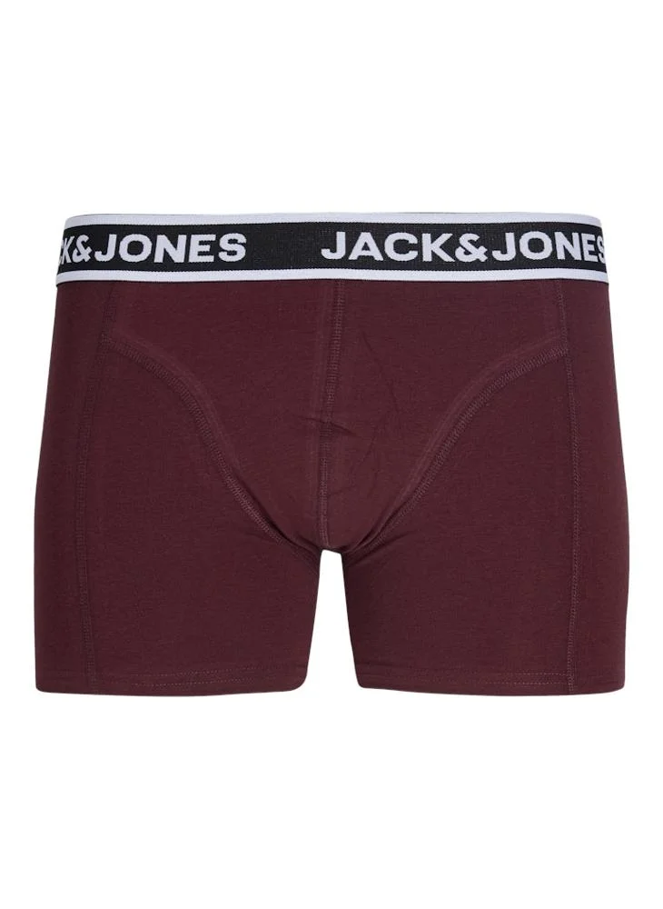 جاك اند جونز عبوة من اثني عشر سروال داخلي رجالي صلب