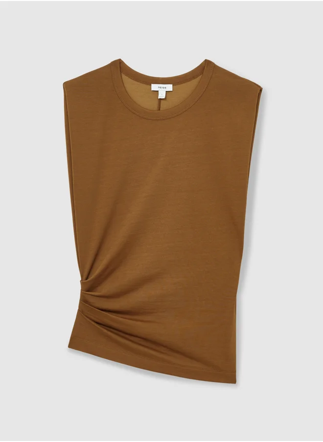 REISS Capped Sleeve Tee