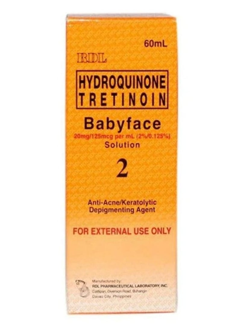 RDL 3 Pieces Babyface Anti-Acne Depigmenting Agent 3x60ml - Image 3